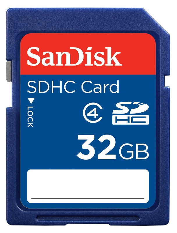 SanDisk 32GB SDHC Memory Card - Class 4(SDSDB-032G) - 1