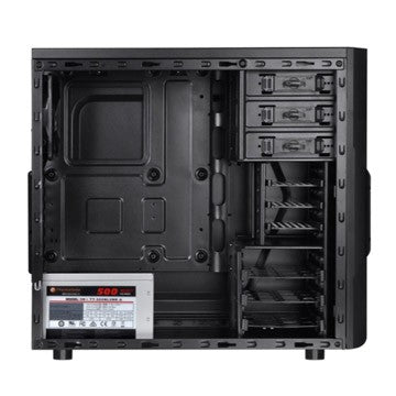 Thermaltake Black Versa H22 Mid-Tower ATX Case with 500W PSU(CA-3B3-50M1NA-00) - 9