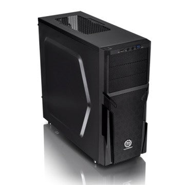Thermaltake Black Versa H21 Mid-Tower ATX Case with 500W PSU(CA-3B2-50M1NA-00) - 1