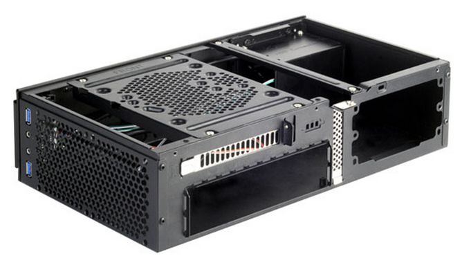 SilverStone Black Milo Series ML06 Mini-ITX Case(SST-ML06B) - 5