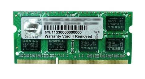 G.Skill 8GB (1x 8GB) DDR3 1600MHz SODIMM Laptop Memory(F3-1600C11S-8GSL) - 1