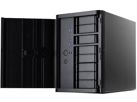 SilverStone Black DS380 8 Bay Hot Swap SFF Chassis(SST-DS380B) - 1