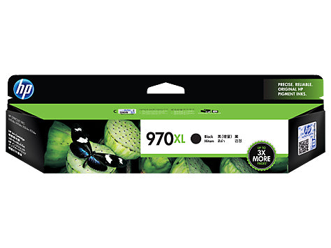 HP 970XL High Yield Black Original Ink Cartridge, up to 9200 pages (CN625AA)(CN625AA) - 1