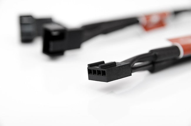 Noctua Black NA-SYC1 11cm 4Pin PWM Fan Power Splitter Cables - 2 Pack(NA-SYC1) - 1