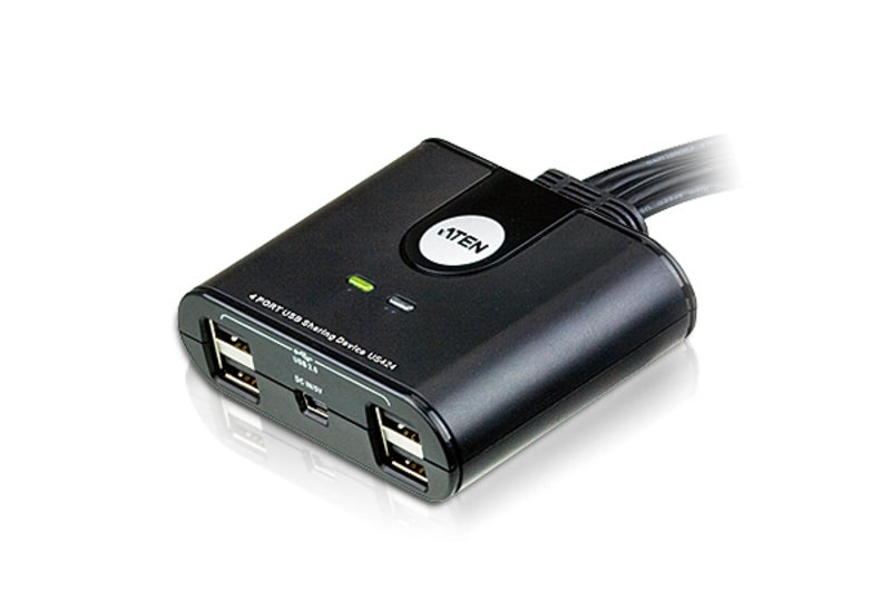 ATEN US424 4 Port USB 2.0 Peripheral Sharing Device(US424-AT) - 1