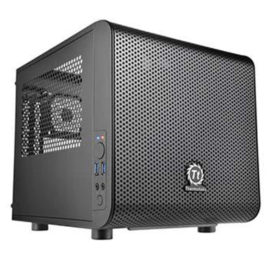 Thermaltake Black Core V1 Mini-ITX Case(CA-1B8-00S1WN-00) - 1