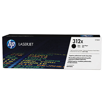 HP 312X High Yield Black Toner Cartridge(CF380X) - 1
