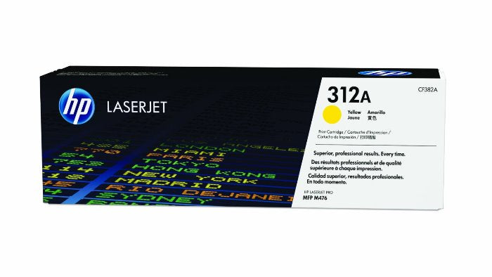 HP CF382A 312A Yellow LaserJet Toner Cartridge(CF382A) - 1