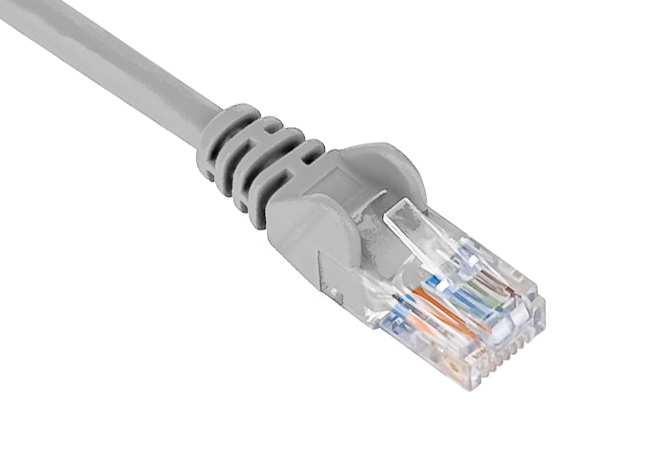 Astrotek Cat 6 UTP Patch cord 26AWG-CU 1M Grey Colour - AT-RJ45GR6-1M(AT-RJ45GR6-1M) - 1