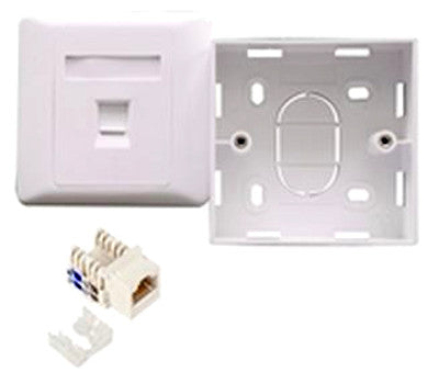 Astrotek 1 Port Socket Kit for CAT5E(ATP-SC-5E-1) - 1