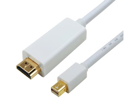 Astrotek 1m Mini DisplayPort to HDMI Male-Male Cable(AT-MINIDPHDMI-1) - 1