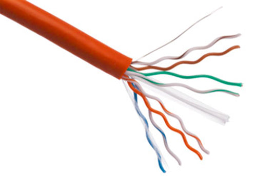 Astrotek CAT6 UTP LAN Cable 23AWG 0.55mm-cu - ATP-ORNGU6-305M(ATP-ORNGU6-305M) - 1