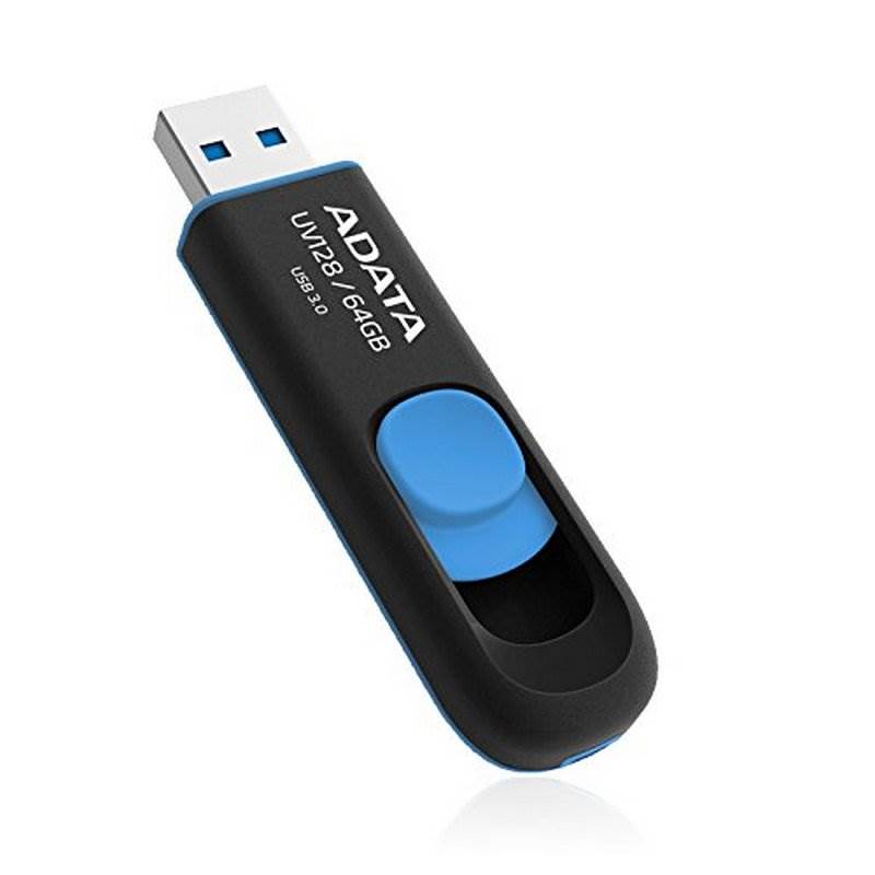 ADATA 64GB UV128 DashDrive USB 3.0 Flash Drive - Blue(AUV128-64G-RBE) - 4