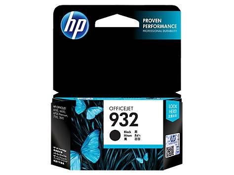 HP CN057AA 932 Black Original Ink Cartridge, up to 400 pages(CN057AA) - 1