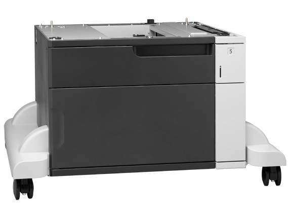 HP CF243A LaserJet 1x500-sheet Feeder with Cabinet and Stand for HP Printers(CF243A) - 1