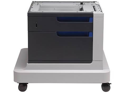 HP CC422A Color LaserJet 500-sheet Paper Feeder and Cabinet(CC422A) - 1