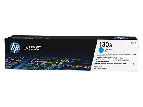 HP CF351A 130A Cyan Original LaserJet Toner Cartridge(CF351A) - 1