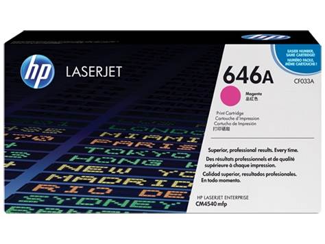 HP CF033A 646A Magenta Original LaserJet Toner Cartridge(CF033A) - 1
