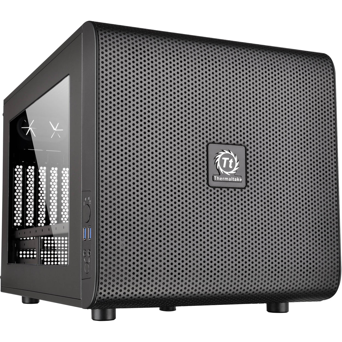 Thermaltake Core V21 Micro-ATX Case(CA-1D5-00S1WN-00) - 1