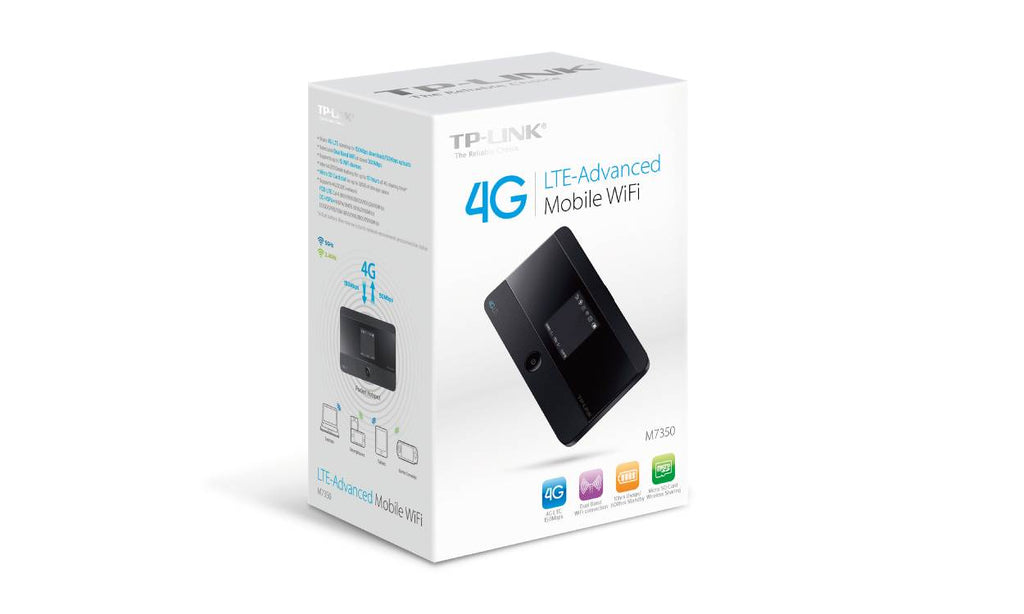 TP-LINK M7350 4G LTE-Advanced Mobile WiFi(M7350) - 4