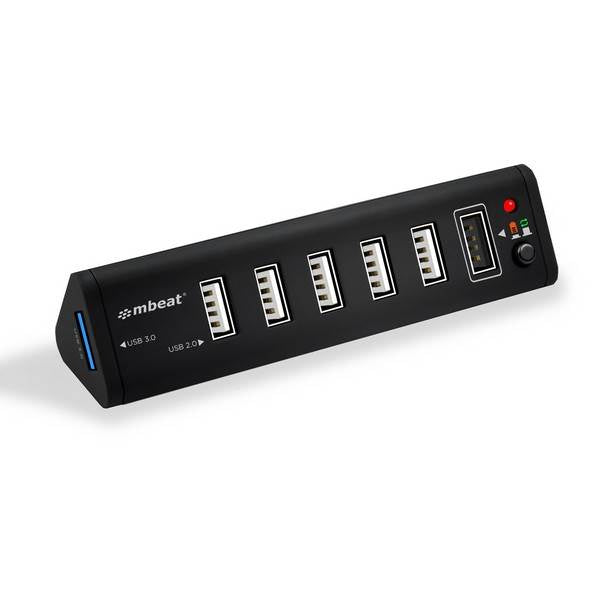 Mbeat 7-Port USB 3.0 & USB 2.0 Hub with 2.1A Smart Charging Function(MB-HUB716) - 1