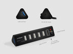 Mbeat 7-Port USB 3.0 & USB 2.0 Hub with 2.1A Smart Charging Function(MB-HUB716) - 2
