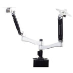 SilverStone Arm Dual LCD Monitor  - Silver (ARM22SC)(SST-ARM22SC) - 1