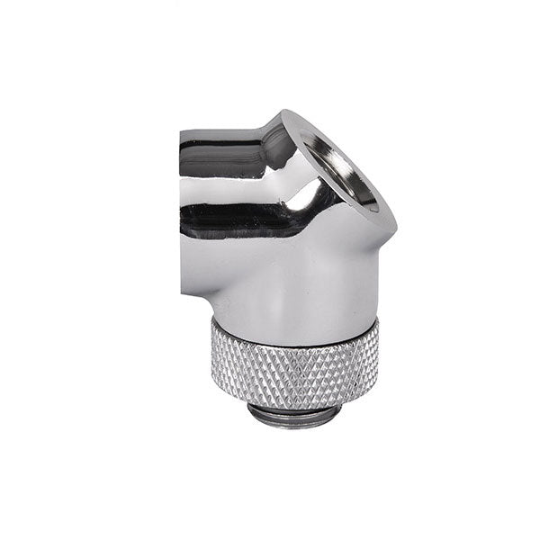 Thermaltake Pacific G1/4 45 Degree Adapter - Chrome(CL-W051-CU00SL-A) - 1