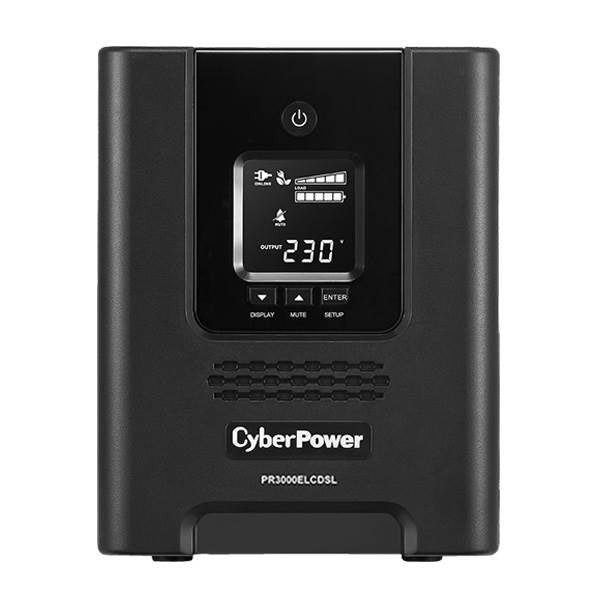 CyberPower PR3000ELCDSL Professional Tower 3000VA / 2700W Pure Sine Wave UPS(PR3000ELCDSL) - 1