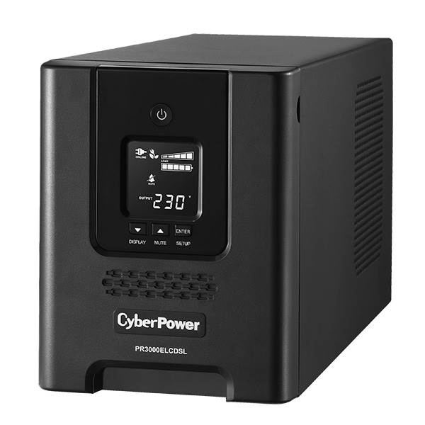 CyberPower PR3000ELCDSL Professional Tower 3000VA / 2700W Pure Sine Wave UPS(PR3000ELCDSL) - 2