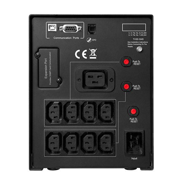 CyberPower PR3000ELCDSL Professional Tower 3000VA / 2700W Pure Sine Wave UPS(PR3000ELCDSL) - 3