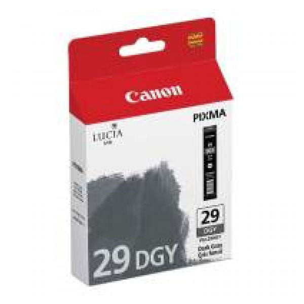 Canon PGI29 Dark Grey Ink Tank 119 pages Dark Grey(PGI29DGY) - 1