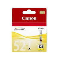Canon CLI521 Yellow Ink Cart 477 pages Yellow(CLI521Y) - 1