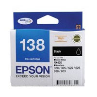 Epson 138 Black Ink Cartridge(C13T138192) - 1