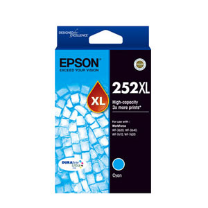 Epson 252 Cyan Ink Cartridge 300 pages Cyan(C13T252292) - 1
