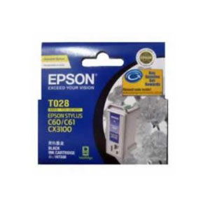 Epson T028 Black Ink Cartridge 420 pages Black(C13T028091) - 1
