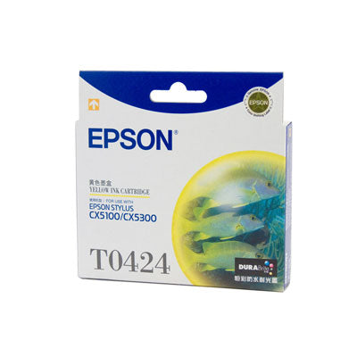 Epson T0424 Yellow Ink Cart 420 pages Yellow(C13T042490) - 1