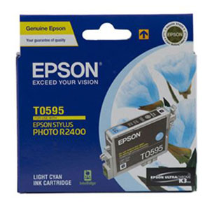 Epson T0595 Light Cyan Ink Cat 450 pages Light Cyan(C13T059590) - 1