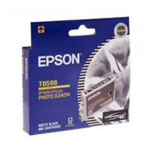 Epson T0598 Matte Blk Ink Cat 450 pages Matte Black(C13T059890) - 1