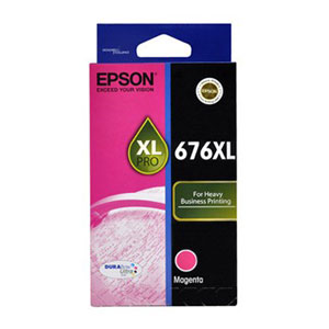 Epson 676XL Magenta Ink Cart 1,200 pages Magenta(C13T676392) - 1