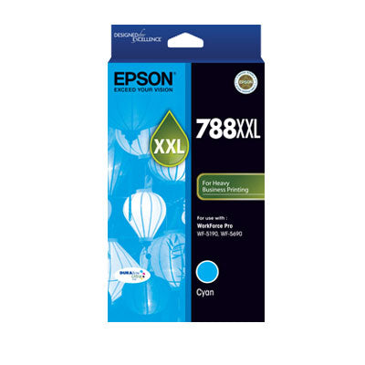 Epson 788XXL Cyan Ink Cart 4000 pages Cyan(C13T788292) - 1