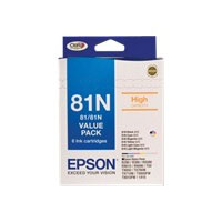 Epson 81N - High Capacity Claria - Value Pack(C13T111792) - 1