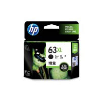 HP #63XL Black Ink Cartridge 480 pages (F6U64AA)(F6U64AA) - 1