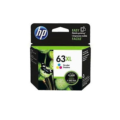 HP #63XL Tri Colour Ink Cartridge 330 pages (F6U63AA)(F6U63AA) - 1