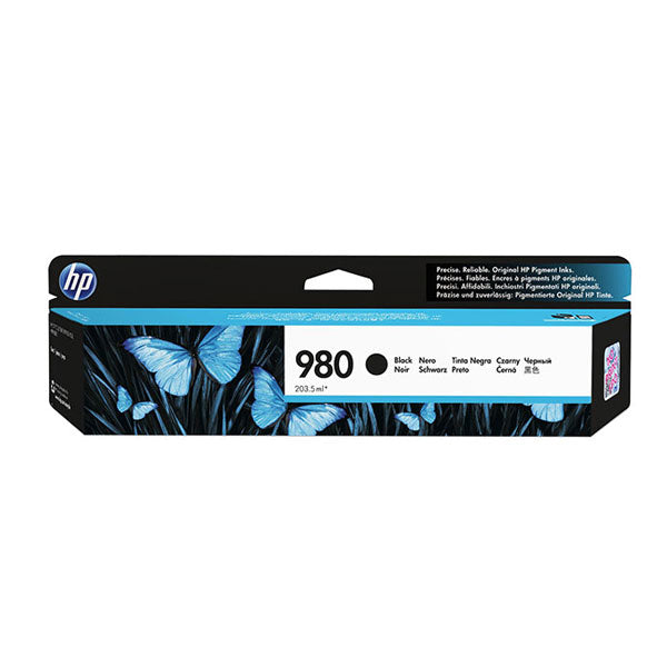 HP #980 Black Ink Cartridge D8J10A 10,000 pages(D8J10A) - 1