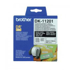 Brother DK11201 White Label 400 per roll(DK-11201) - 1