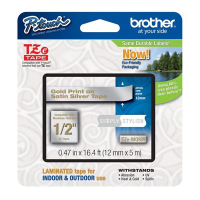 Brother TZeMQ934 8 metres Labelling Tape(TZe-MQ934) - 1