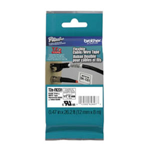 Brother TZeFX231 Flexible Tape 8 metres Labelling Tape(TZe-FX231) - 1