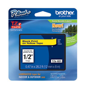 Brother TZe631 Labelling Tape 8 metres Labelling Tape(TZe-631) - 1