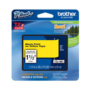 Brother TZe661 Labelling Tape 8 metres(TZe-661) - 1